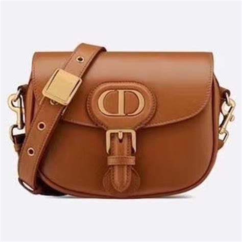 dior bobby medium brown